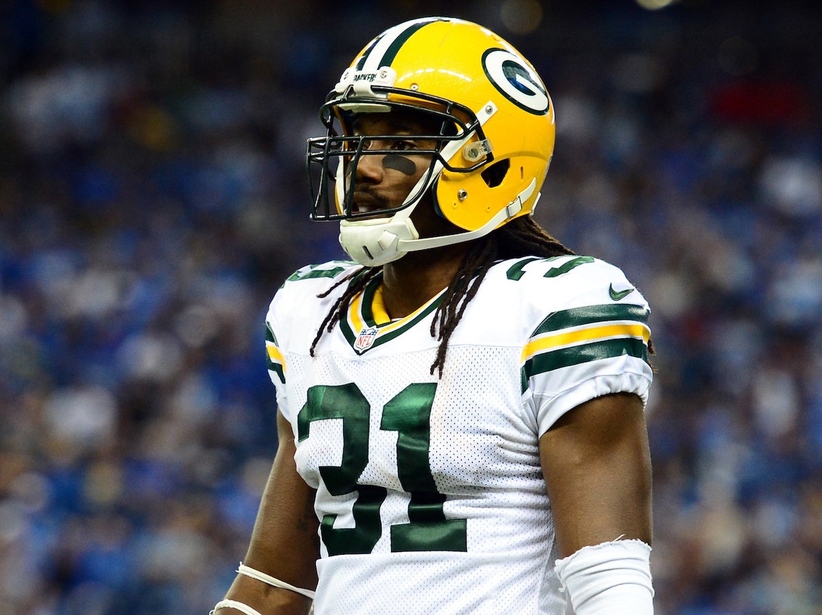 Green Bay Packers cornerback Davon House by Andrew Weber—USA TODAY Sports.