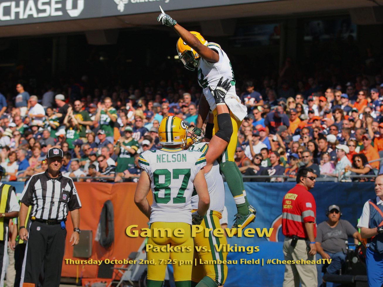 Green Bay Packers wide receiver Randall Cobb celebrates a touchdown by Dennis Wierzbicki--USA TODAY Sports.