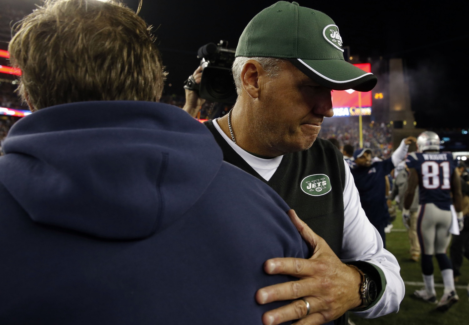 New York Jets coach Rex Ryan by David Butler II—USA TODAY Sports.