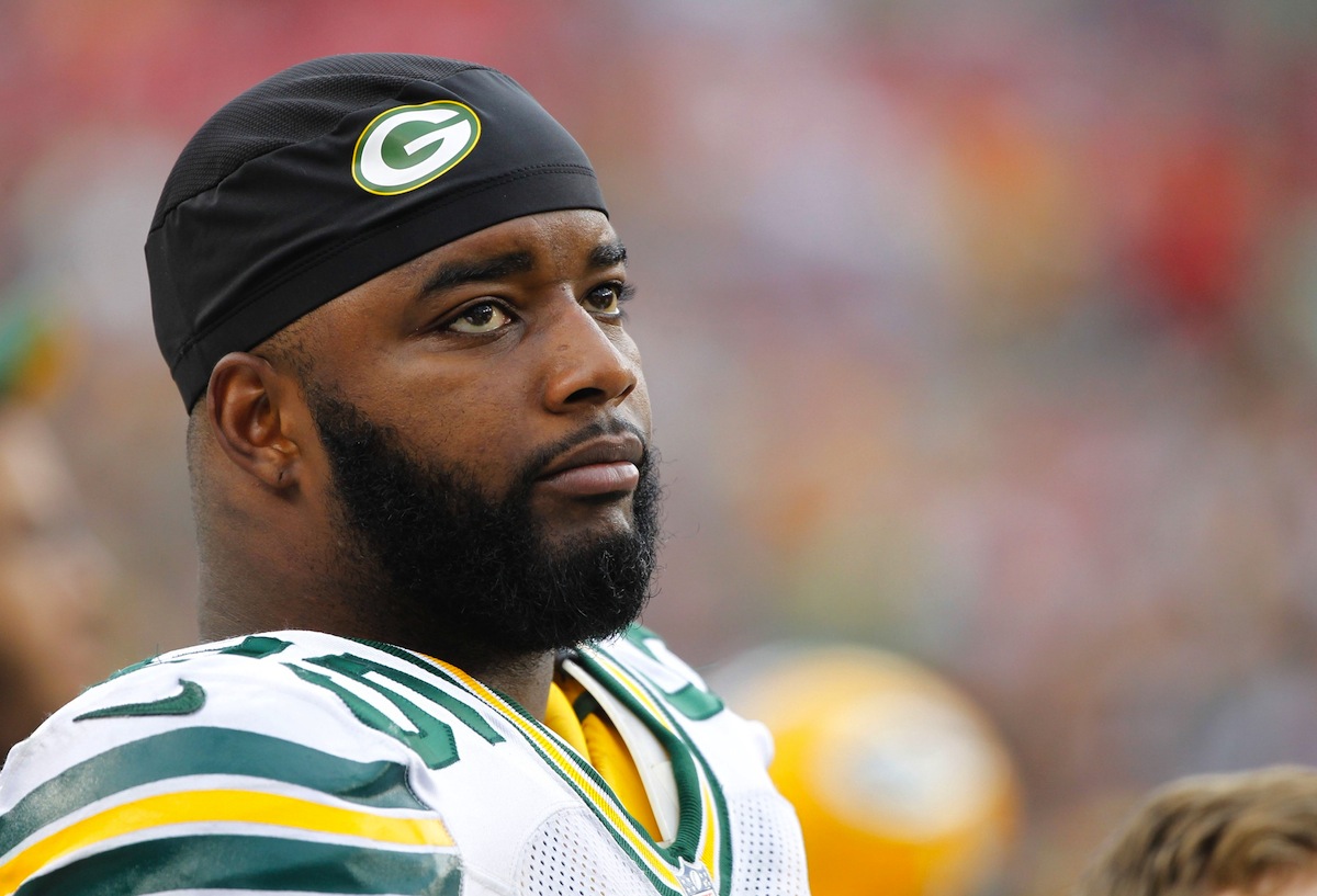 Green Bay Packers defensive lineman Datone Jones—Kim Klement, USA TODAY Sports.