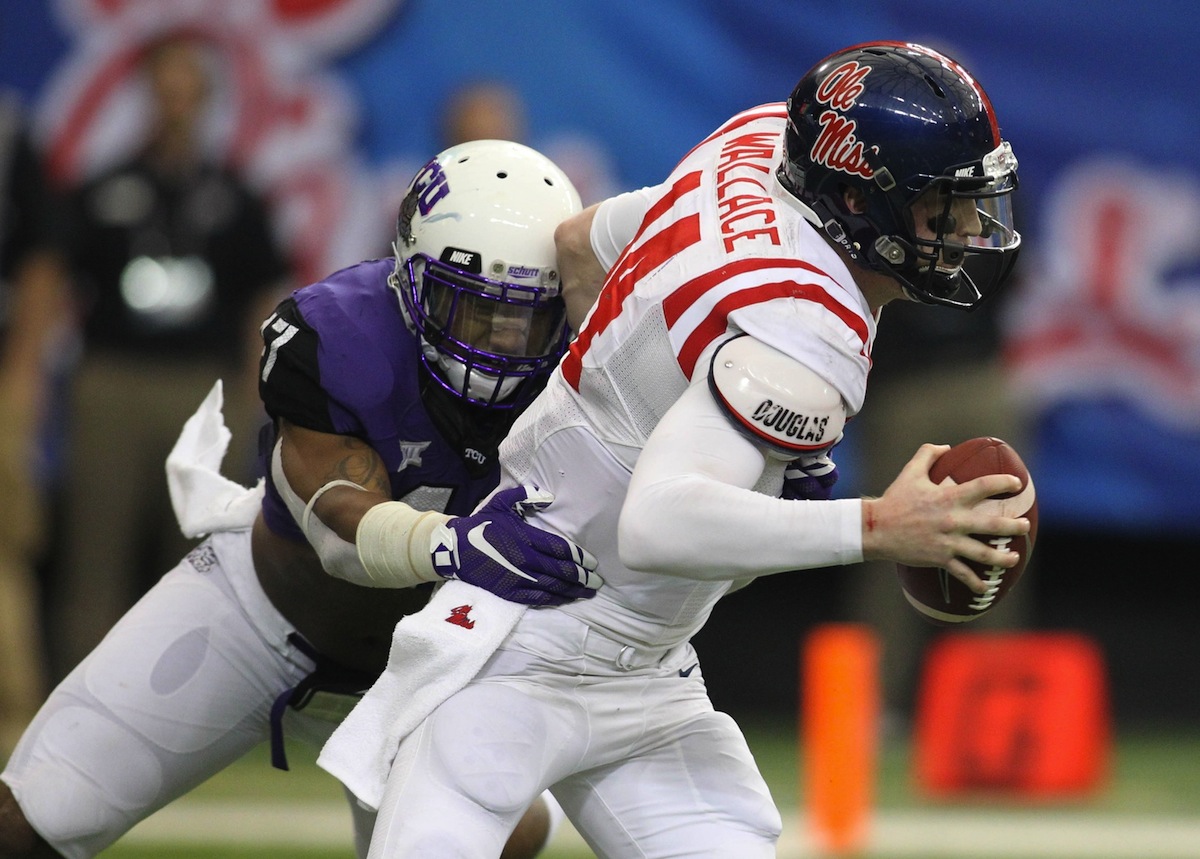 TCU inside linebacker Paul Dawson—Brett Davis, USA TODAY Sports.
