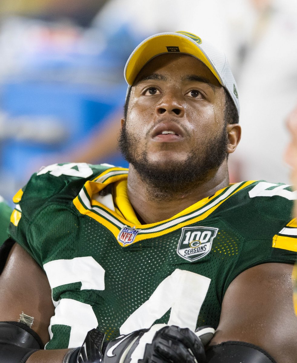 Justin McCray during the 2018 Preseason.