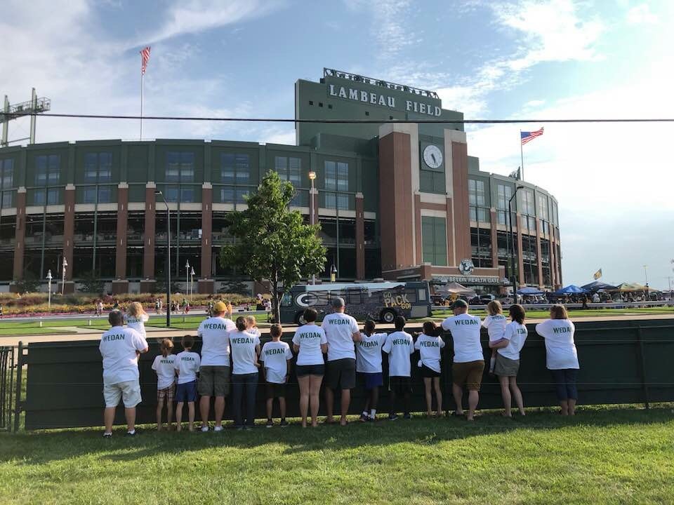 The Wedan Family celebrating their 35th Training Camp. 